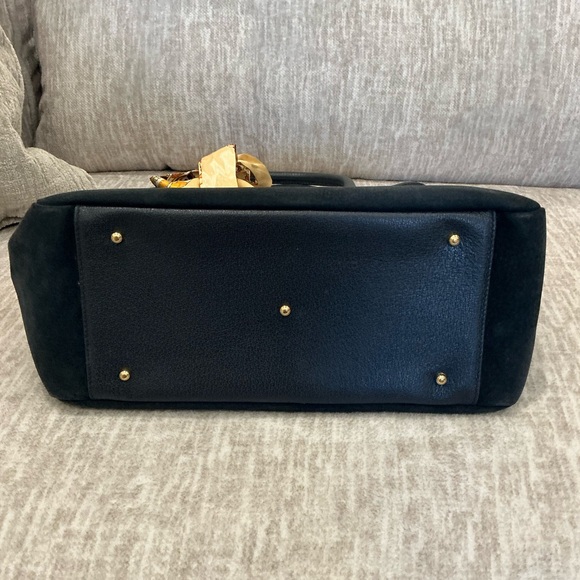 GUCCI VINTAGE Suede Handbag w/COA and Dustbag! - Picture 12 of 15